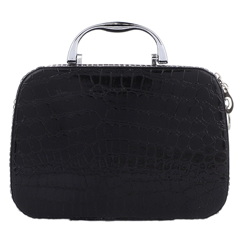 Picture of Manufacturer's New Stone Pattern Cosmetic Case Large Capacity Portable Cosmetic Women's Bag Korean Version with Mirror Storage Small Cosmetic Case
