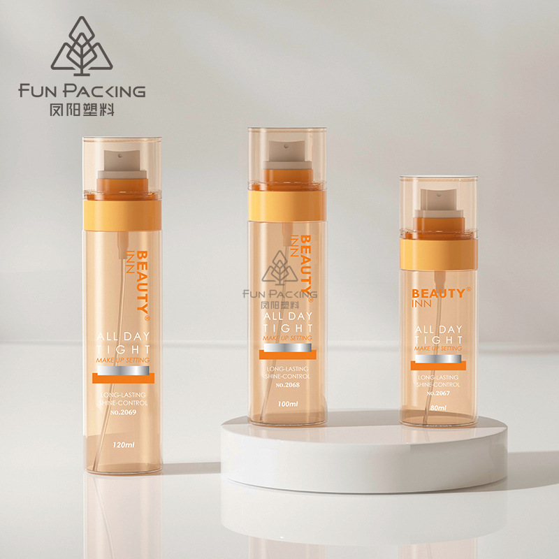 Picture of 36 Teeth petg Long Spray Bottle 100ml 120ml 80ml Fine Mist Pure Dew Spray Bottle Toner Bottle Bottled