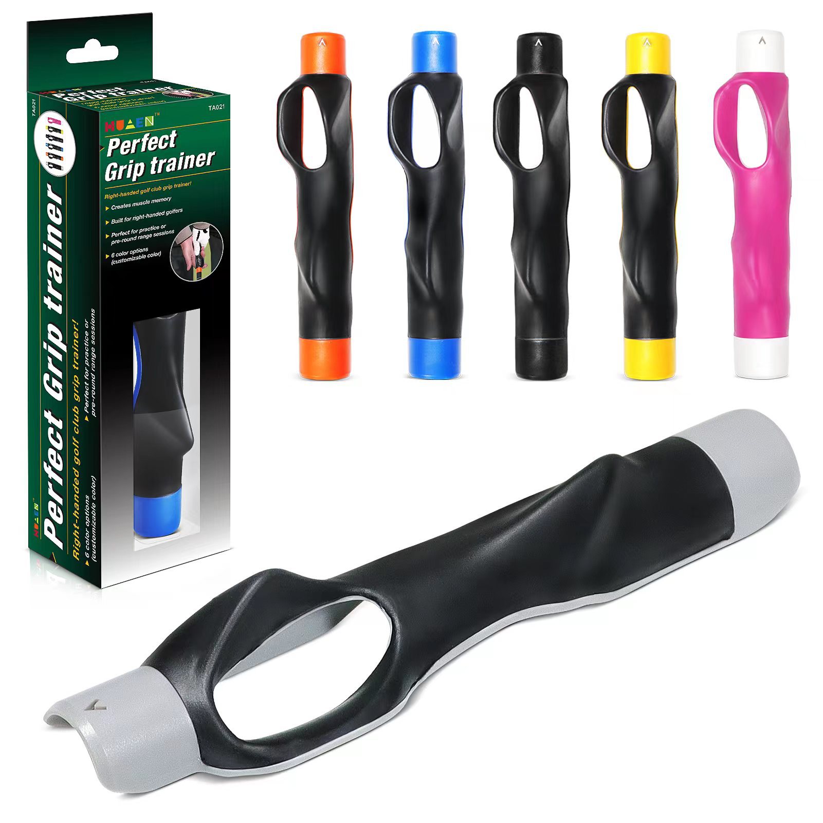 Picture of Golf Club Hand Grip Corrector Hand Grip Rod Cover Beginner's Grip Indoor and Outdoor Training Cross-Border