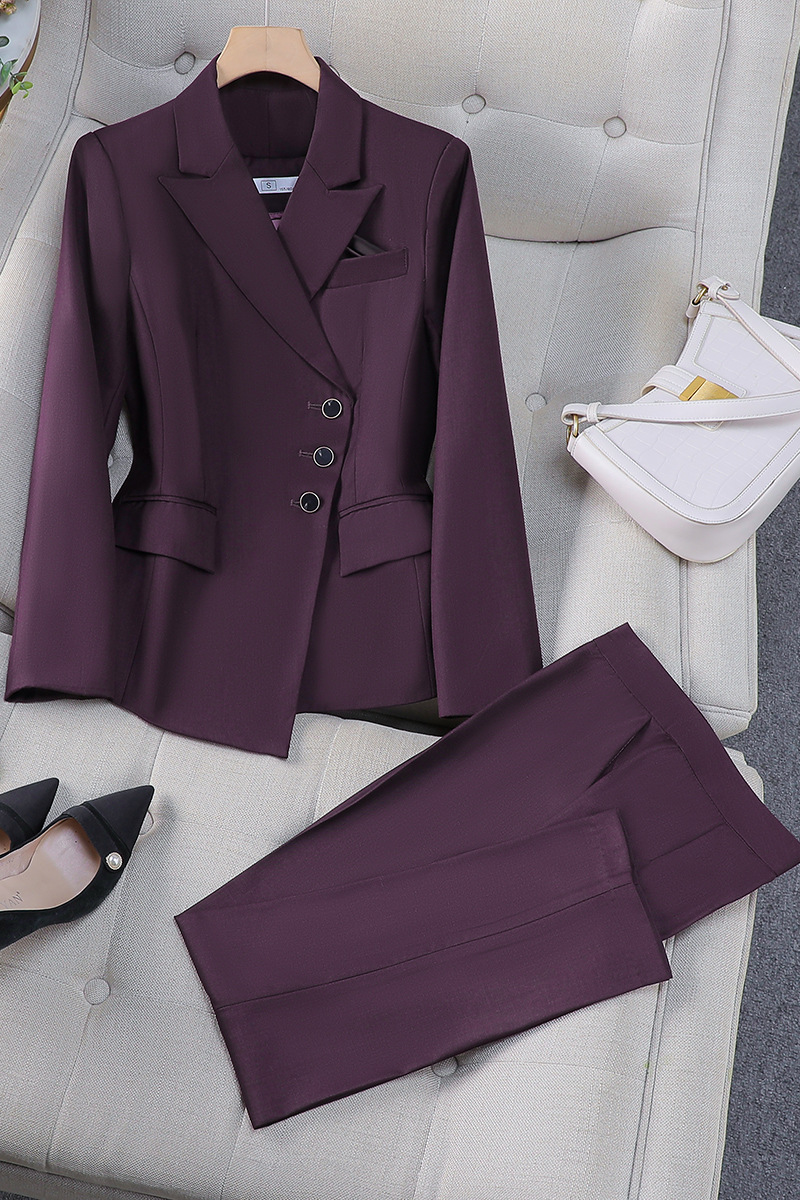 Picture of Business Wear Women's Cross-border Autumn and Winter New Fashion Formwork Suit Business Casual Suit Work Clothes