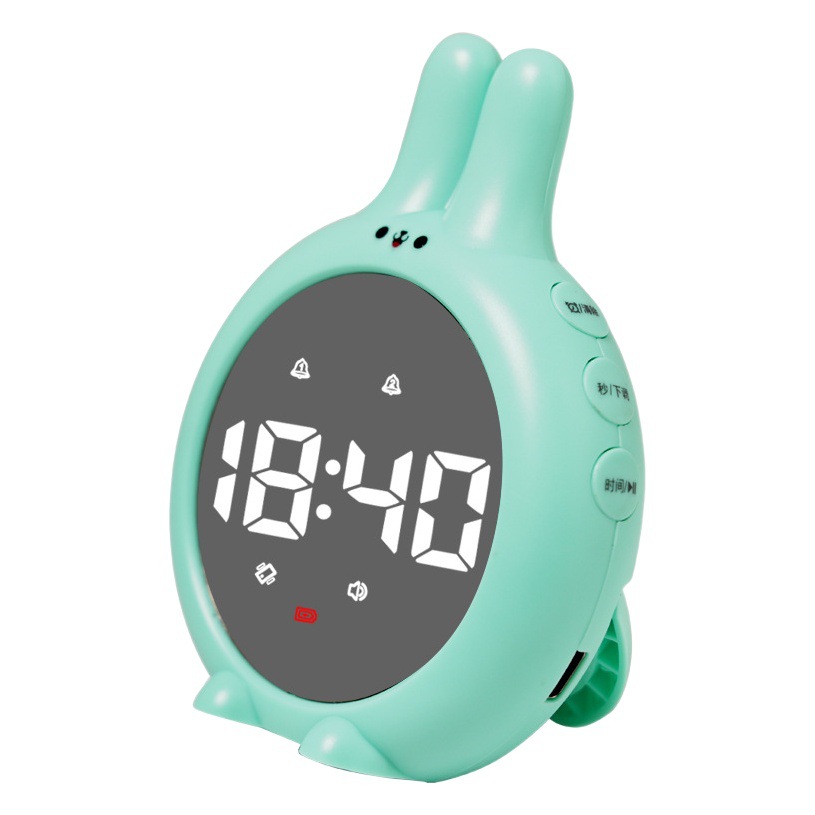 LED multi-function electronic alarm clock student-specific visual timer desktop large screen digital clock wholesale