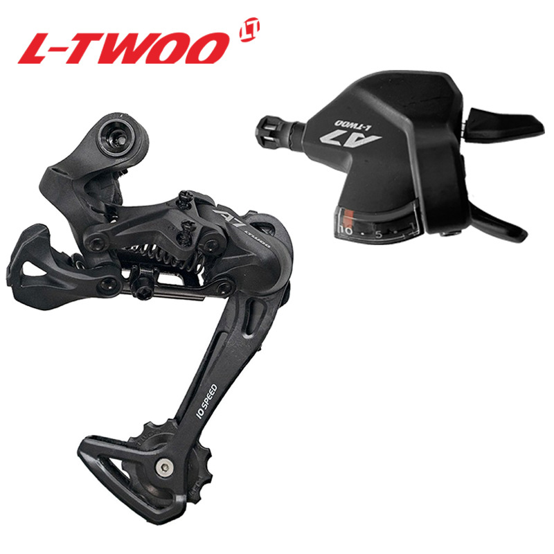 Picture of Ltwoo A7 Mountain Bike Transmission 1/3X10 Speed Window Version Thumb Shift Front Shift Long Legs and Rear Shift