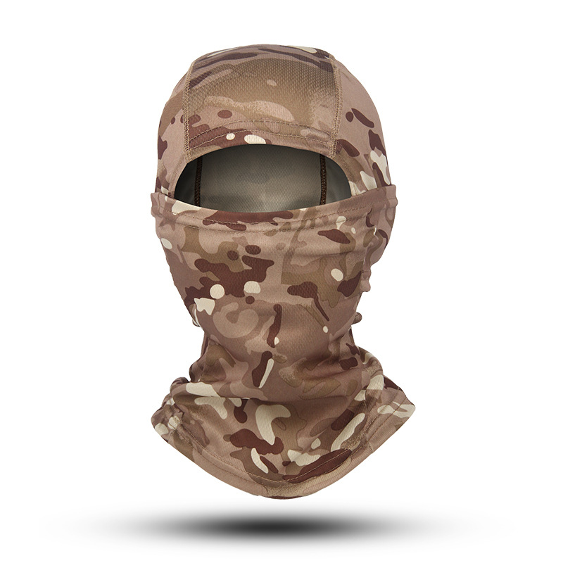 Picture of Cross-border Motorcycle Headgear Outdoor Dust-proof Drying Riding Mask Balaclava Hat Summer Tactical Camouflage Mask