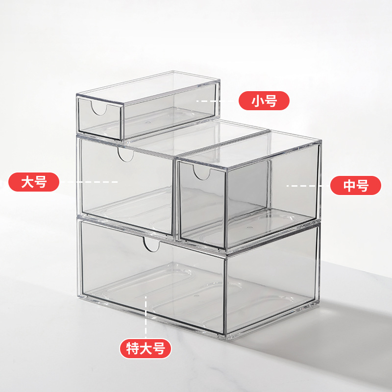 Picture of Multi-layer Medicine Box Drawer-type Transparent Medicine Storage Box Household Pack Large Capacity Medicine Classification Household Cabinet Hierarchical Rack