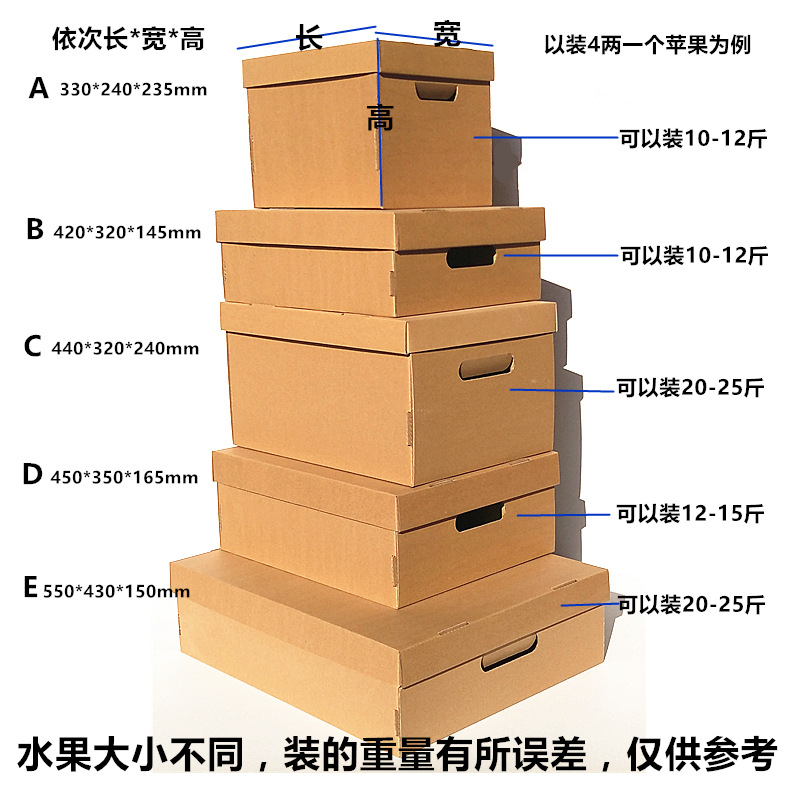 in stock Xinsheng Logistics Carton Gift Packaging Box Flip Storage Box Finishing Moving Carton in stock Carton