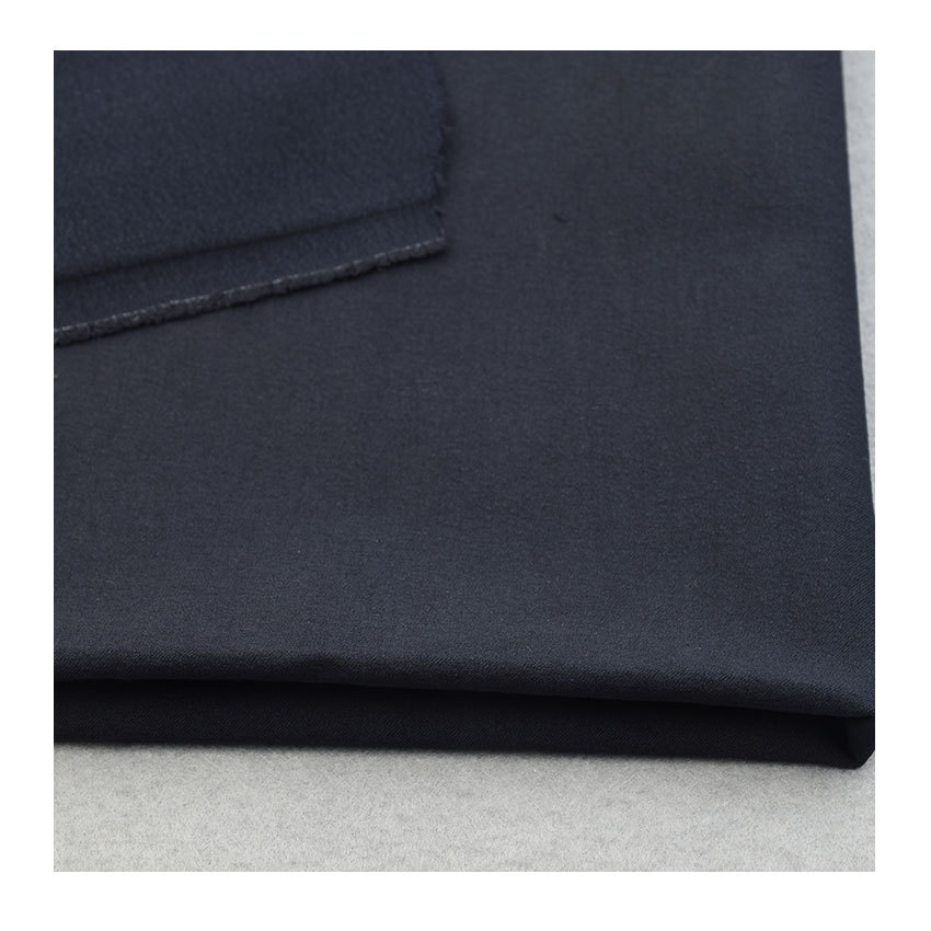 Cotton brocade four-sided elastic black four-sided elastic twill 370GSM C60 N30 SP10 two-way elastic cloth