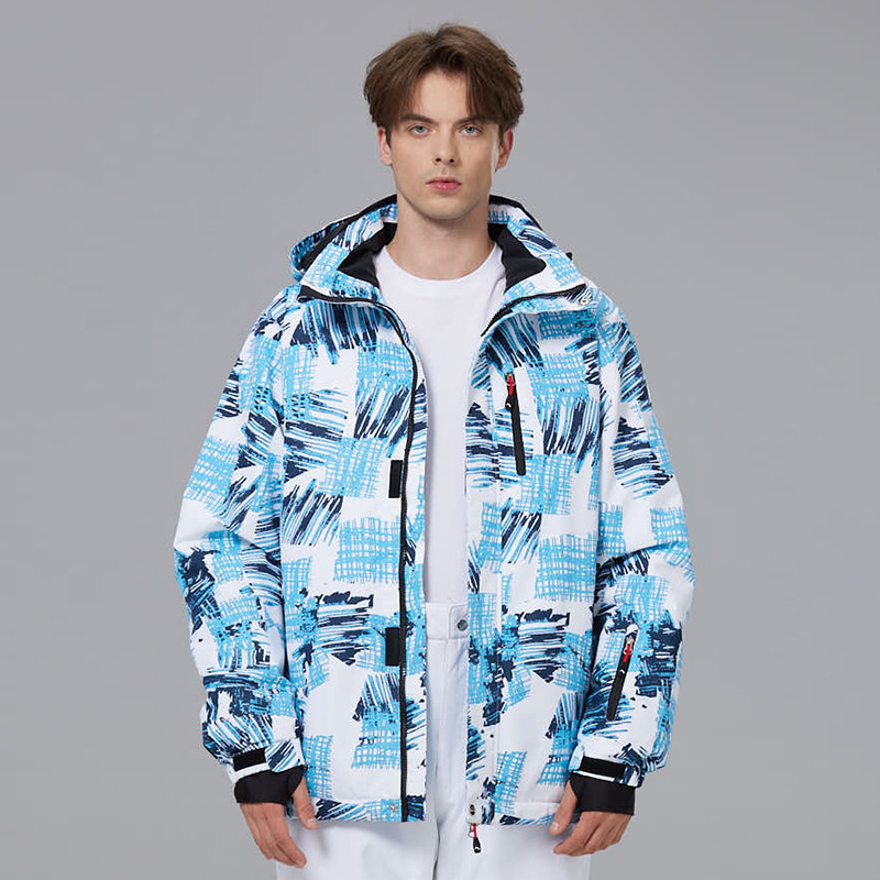 Ski Suit Men's Winter Outdoor Snowboard Double Ski Suit Warm Thickened Ski Suit Cross-border New