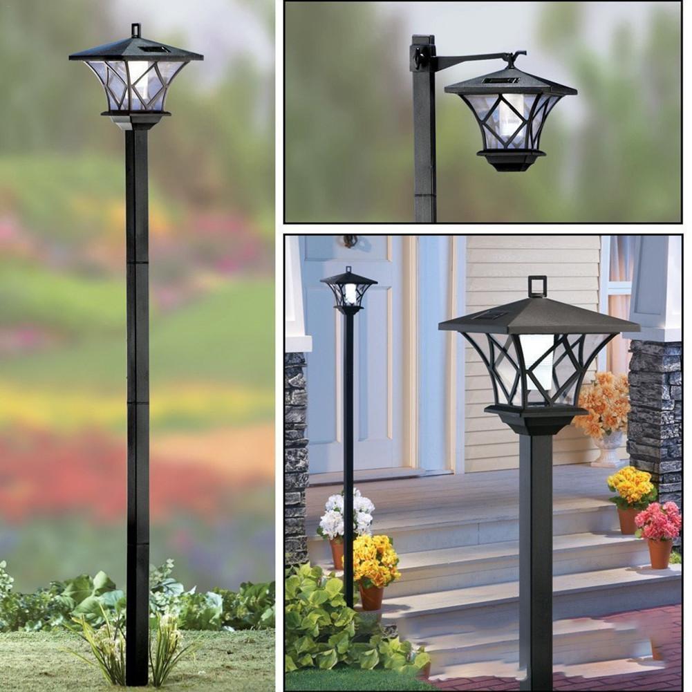 Solar Landscape Light, Outdoor Garden Light, Dual-Purpose Solar Lawn Light, Solar Park Ground-Mounted Small Hexagonal Light