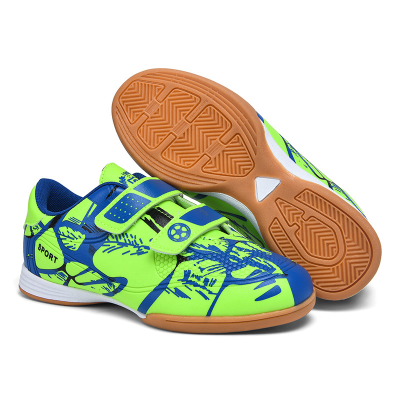 Cross-border Football Shoes Children's Sports Crushed Nail Training Boys Students Teenagers Girls Rubber-soled Football Shoes