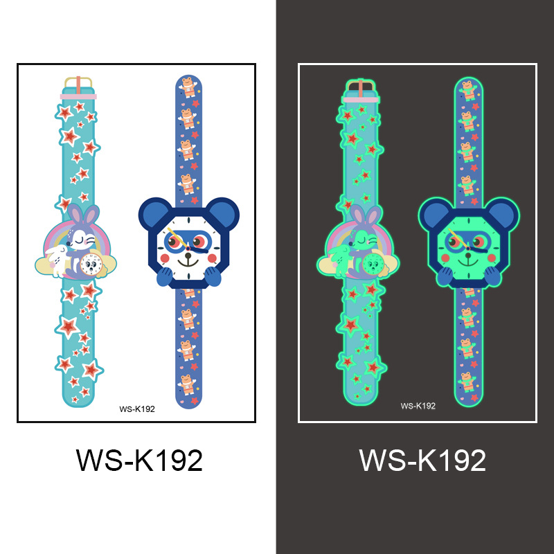 Picture of New cross-border waterproof children luminous watch tattoo stickers for boys and girls luminous watch tattoo stickers wholesale
