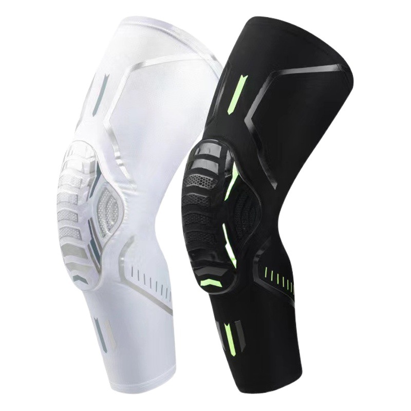 Basketball honeycomb anti-collision kneecap cover professional long men's training Sports kneecap football equipment adult protective gear
