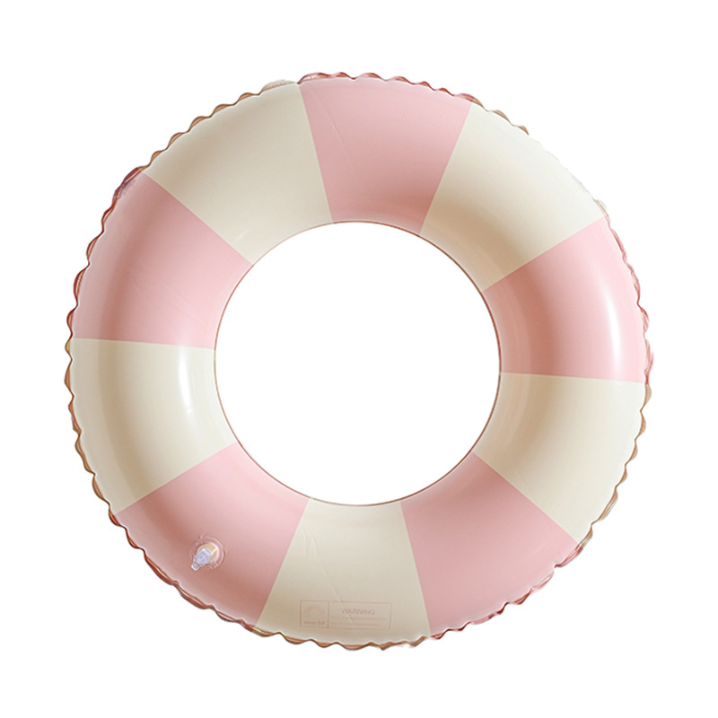 Picture of Factory wholesale thickened children's striped adult swimming ring inflatable underarm ring net red floating ring double airbag swimming ring