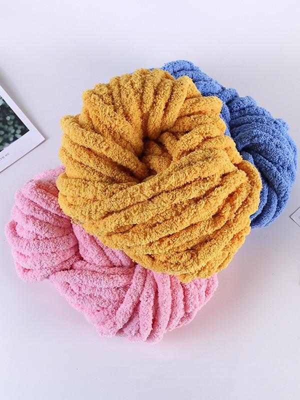 Picture of Extra thick ice bar thread cat tail Iceland thread hand-woven DIY scarf blanket floor mat cat nest sofa cushion line