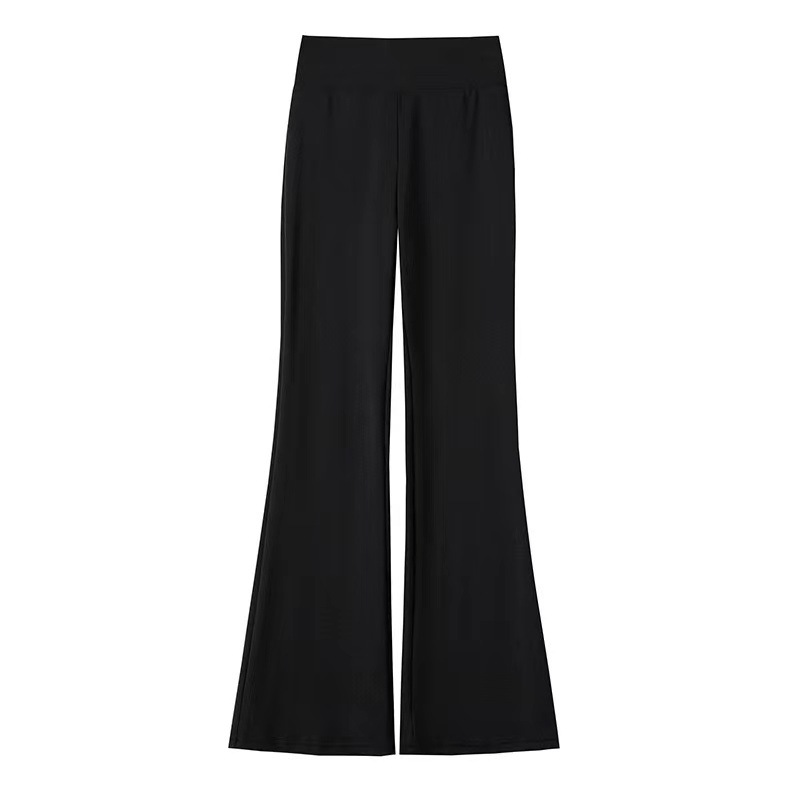 Picture of Zhao Rusi Same Style Micro-high Waist Shark Pants Women's 2023 New Smooth Sports Outer Wear Body Shaping Yoga Pants