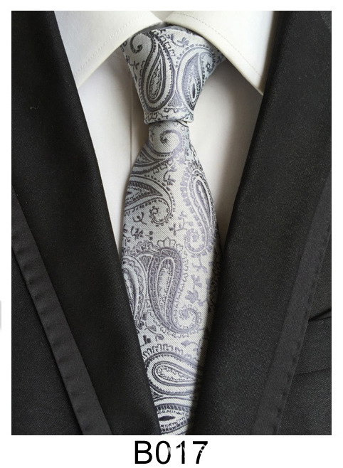 Picture of Manufacturers wholesale tie polyester jacquard tie men's casual formal wear professional business tie in stock supply