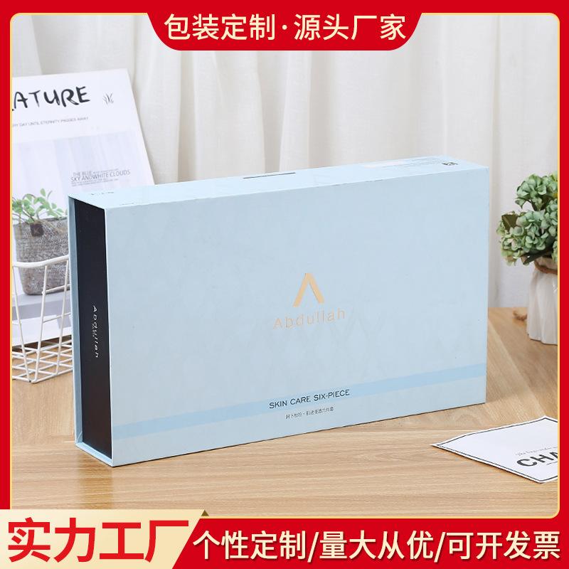Picture of Flip-Top Gift Box Magnetic Packaging Box Cross-Border High-End Gift Wedding Accompaniment Gift Box Environmentally Friendly Paper Box Wholesale