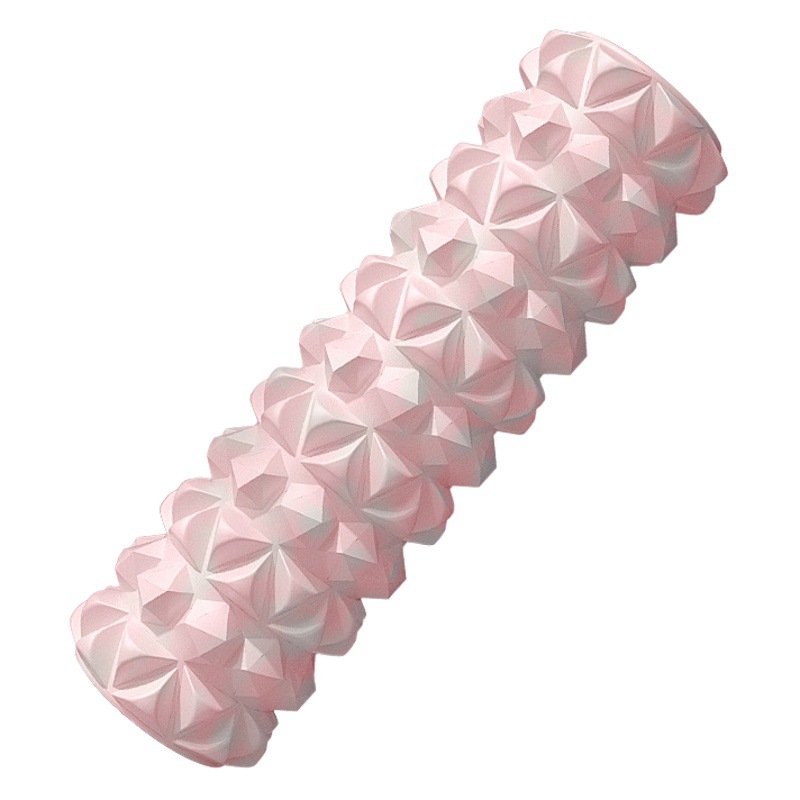 Diamond Foam Shaft New Roller Leg Training Artifact Body Shaping Deep Massage Yoga Column Muscle Relaxation Equipment