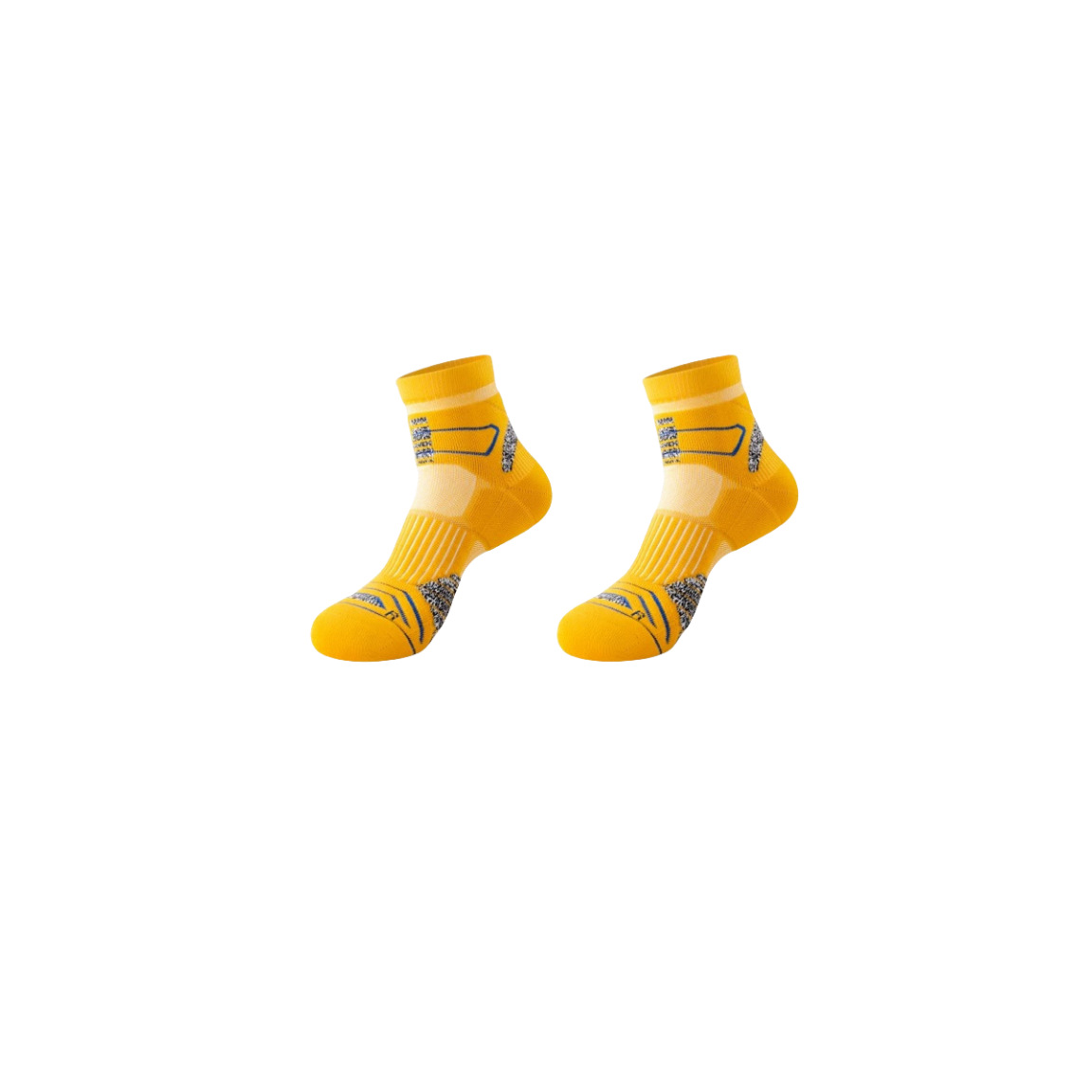 Picture of Marathon Professional Running Socks, Spring and Autumn Mid-Calf Length, Thickened Towel Bottom, Sports Cycling Basketball, Odor-Resistant, Sweat-Absorbent, Zhuji