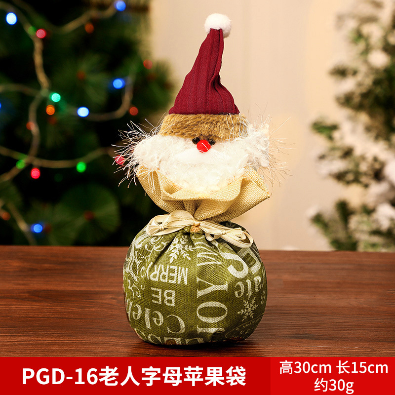 Picture of Christmas Gift Apple Bag Handbag Adult Children Children Christmas Gift Decoration High-end Gift Bag