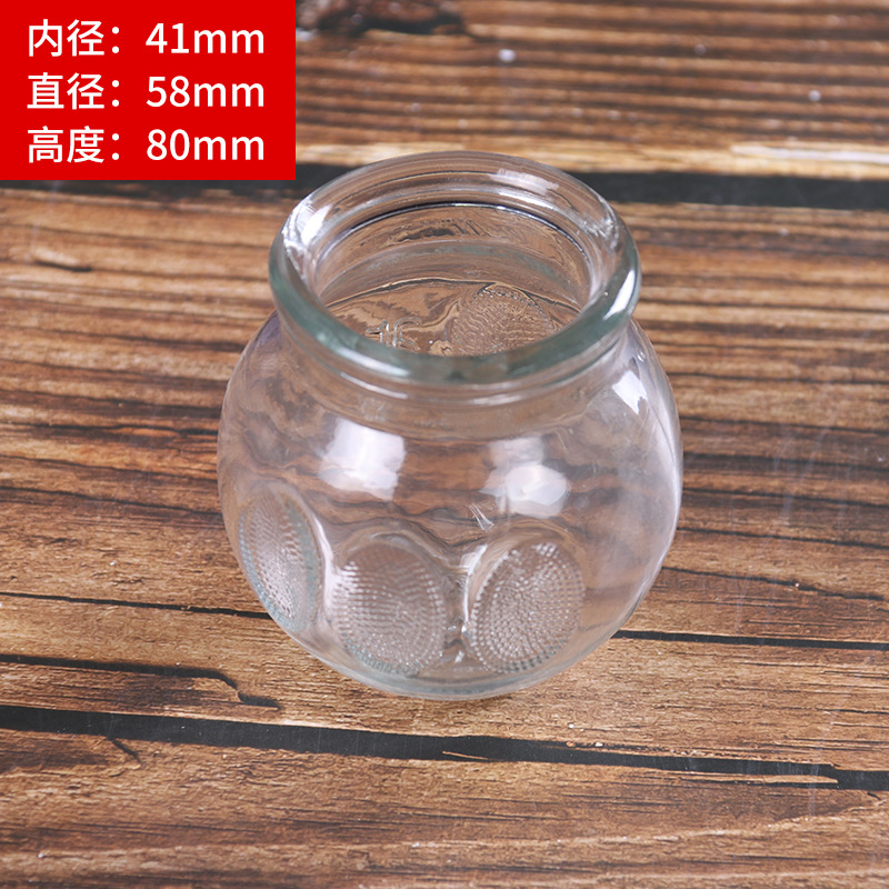Picture of Glass Cupping Thickeneded Glass Cupping Household Cupping Set Cupping Glass Jar Cupping Device