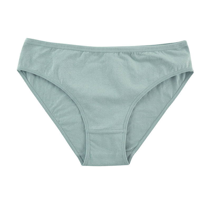Picture of Popular Women's Underwear Pure Cotton Mid-Waist European and American Export Large Size Underwear Women's Woman Cotton Underwear
