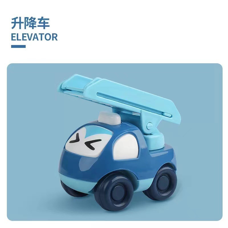 Picture of Little Yellow Duck Pull Back Press Car Cartoon Motorcycle Inertial Sliding Baby Toy Car Children's Gift Street Stall Wholesale