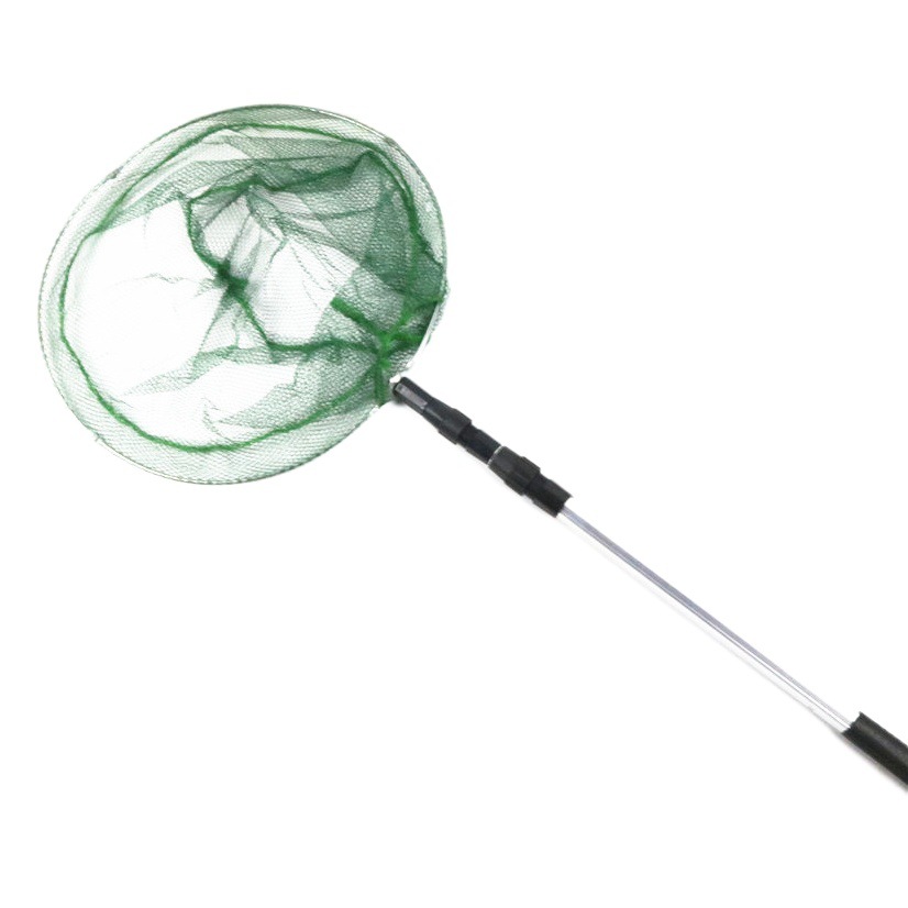 Picture of Wholesale Aluminum Alloy Net Copying Pole 2.1/1.7/ 1.5m Fishing Lure Telescopic Pole 40cm Net Copying Head