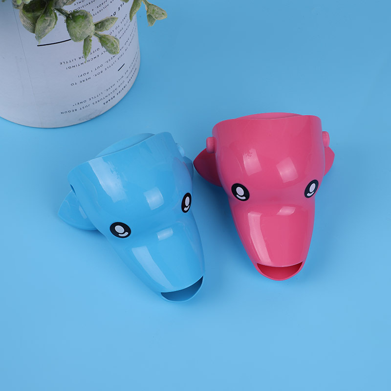 Picture of Baby hand washing extension TikTok cartoon faucet extender children hand washing device lengthened auxiliary splash-proof Guide sink