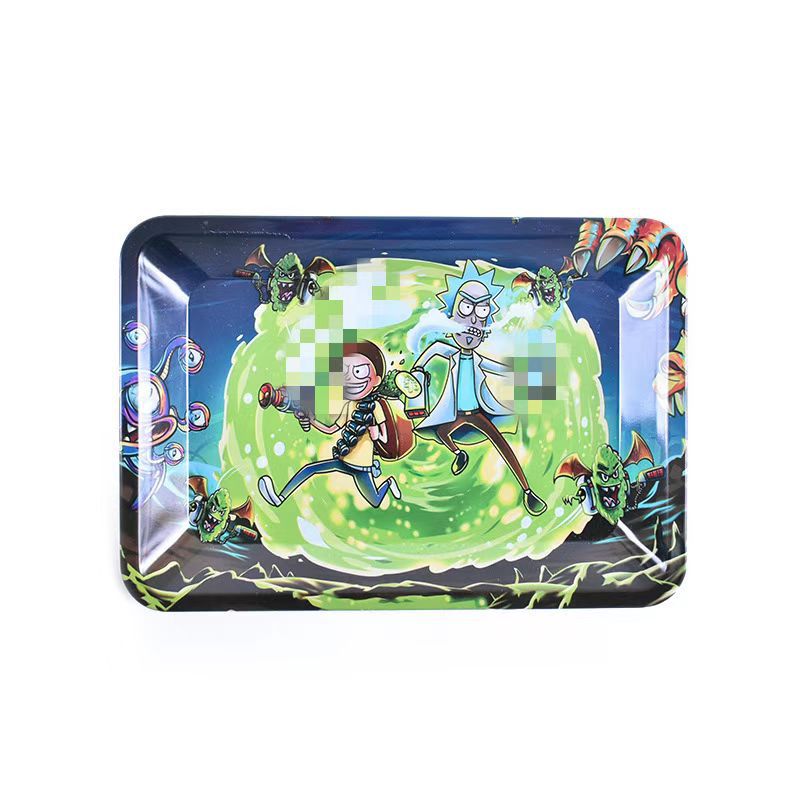 Picture of 180*125mm Tinplate Cigarette Tray, Small Cigarette Tray, Metal Iron Tray Tray, Tobacco Wire Operation Tray, Smoking Tray