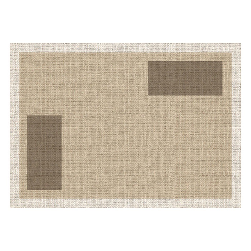 Modern minimalist door mat velvet printed door mat non-slip foot mat entrance door carpet