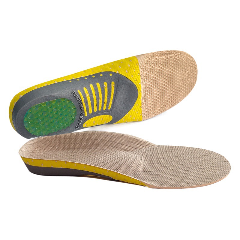New Arch Sports Insole Shock Absorption Sweat Absorbing Arch Support Insole Basketball Running EVA Corrective Insole