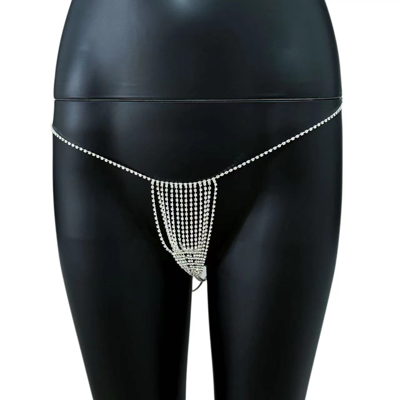 Europe and the United States cross-border hot fashion rhinestone sexy nightclub party bikini rhinestone body chain accessories women