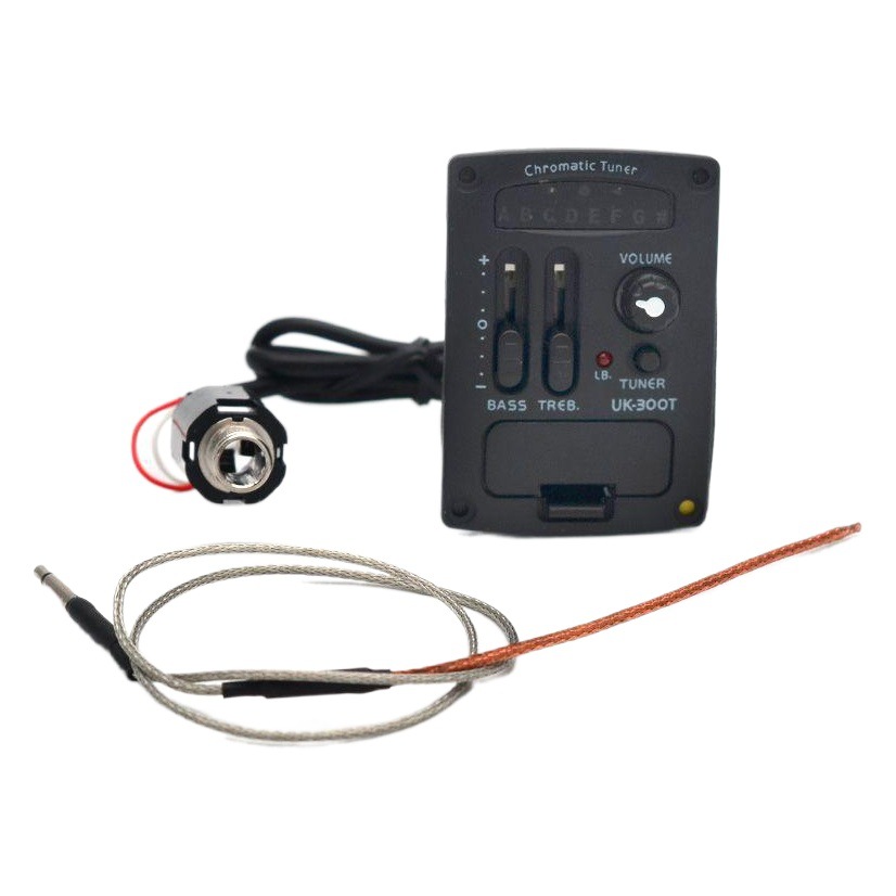 UK Ukraine Lili pickup UK-300T 2 small guitar pickup with tuning and soft stick hard stick optional