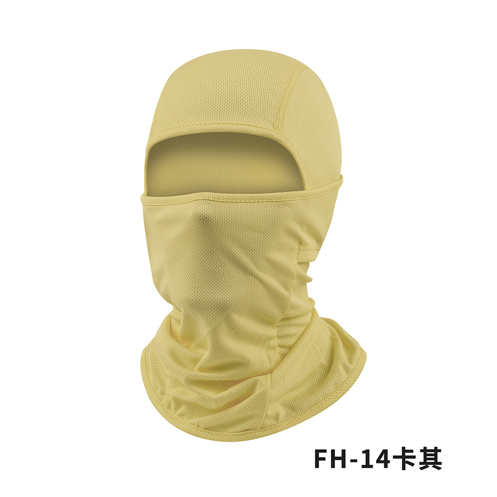 Picture of Cross-Border Quick-Drying Breathable Outdoor Sports Hood Neck Protector Cycling Mask Balaclava Flying Tiger Hat Pullover Hat