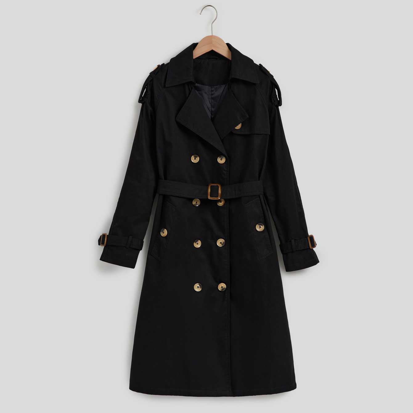 Picture of Windbreaker Coat Women's Mid-length Spring and Autumn Women's All-match Design Sense Tight Waist Slimming Suit Long Jacket High Sense