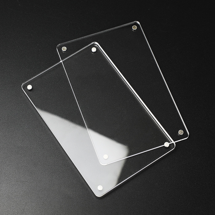 Transparent Acrylic Strong Magnetic Price Tag Tag Wall Price Sign Table Sign Magnetic Display Table Card