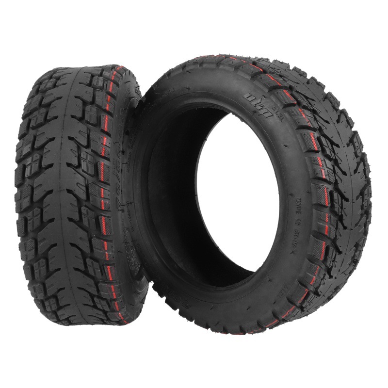 Ulip11 Inch 70/80-6.5 Thickened Off-Road Tubeless Tire No. 9 Balance Bike Plus Anti-Skid and Wear-Resistant Tire