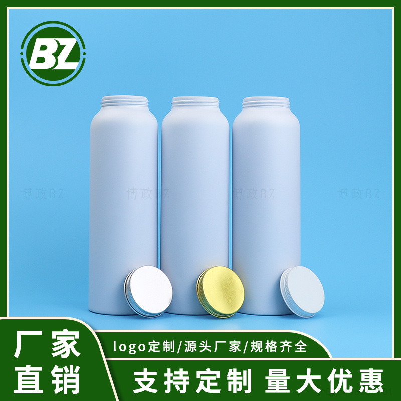 Source factory new 500ml-600ml aluminum bottle outdoor sports aluminum kettle thermal transfer aluminum bottle with lid