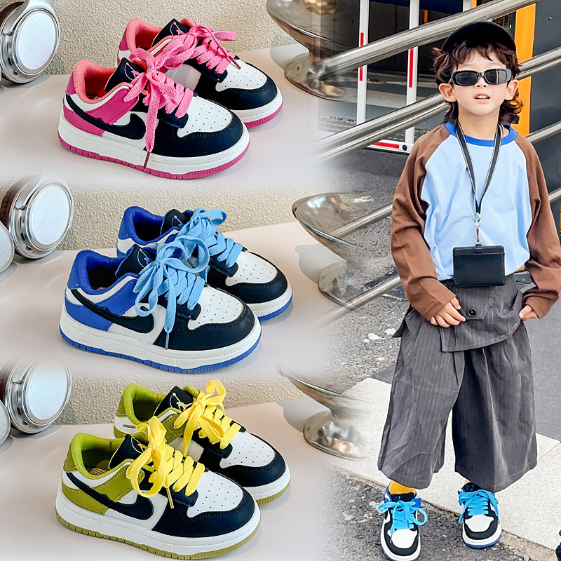 Girls' Shoes 2025 New Summer Soft-Soled Breathable Early Autumn Casual Sneakers for Middle-Aged and Primary School Students, Kidsren's Sports Shoes