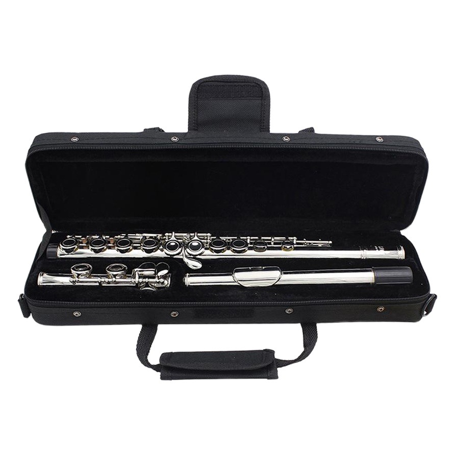 16 Hole Flute Bag Portable Flute Cloth Box Waterproof Oxford Cloth Flute Storage Bag Music Instrument Box Flute Shoulder Bag