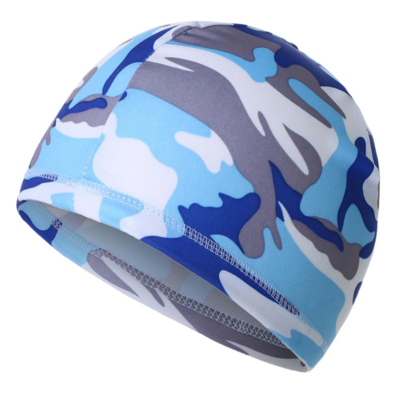 Picture of Summer Outdoor Sun Protection Cycling Cap for Men and Women Bicycle Helmet Lining Cap Sports Quick-Drying Ice Silk Cap