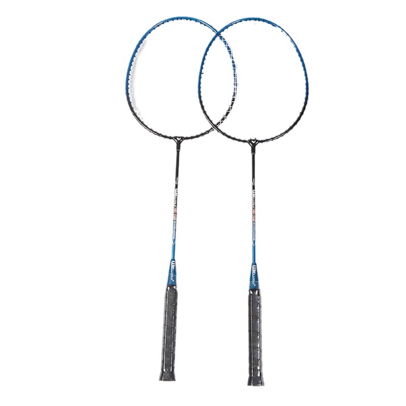 Picture of [Clearance] Welker Iron Alloy Badminton Racket Resistant Adult Primary Training Racket Send Racket Bag Wholesale