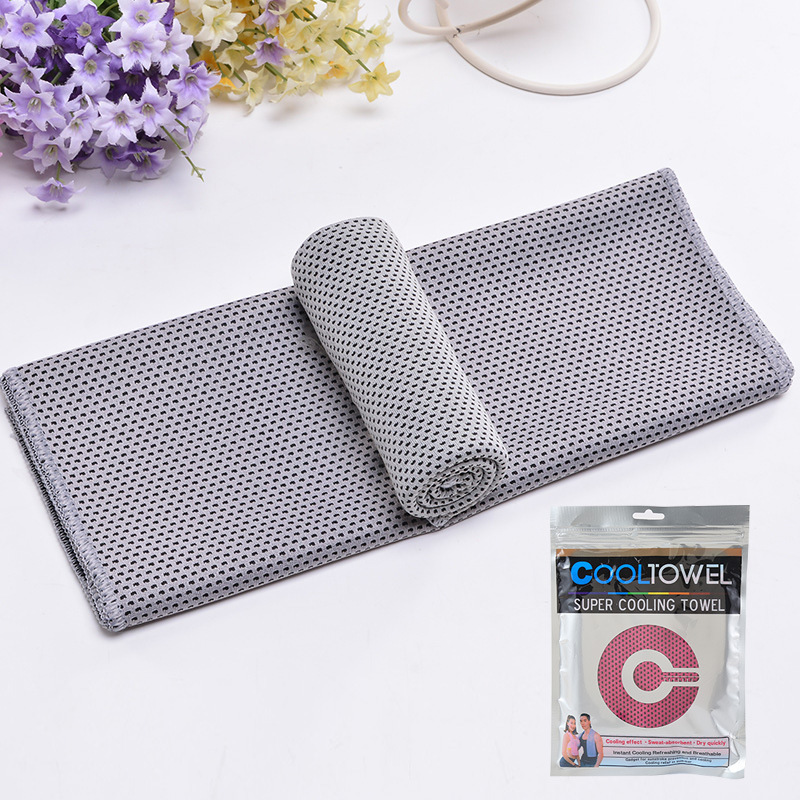 Picture of Summer Cold Towel Cross-Border Sports Towel Sweat-Absorbent Ice Silk Towel Ice Cold Towel Fitness Towel Can Be Customized