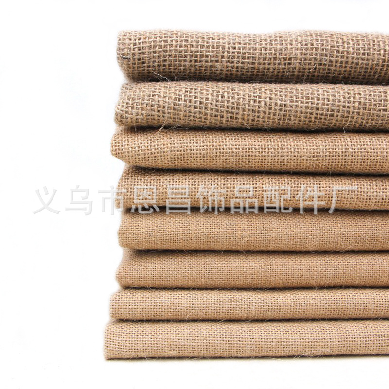 burlap juve cloth background cloth burlap bag cloth DIY handmade decorative burlap cloth party decoration burlap cloth wholesale