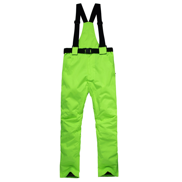 Picture of Women's Men's Winter Outdoor Couple's Ski Pants Warm Thickened Strap Cotton Pants