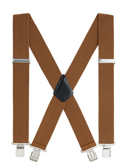 Picture of Cross mirror e-commerce men's strap clip widened 5.0cm suspenders adult men's work strap clip men's strap