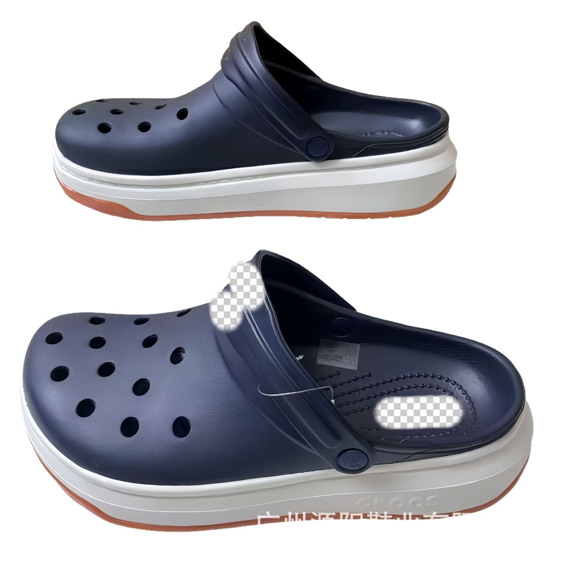 Picture of 2025 Cross Full-Speed Clogs for Men and Women, Couple Style, Thick-Soled, Comfortable Sandals, Trendy Brand, Casual and Versatile