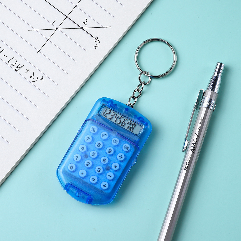 Picture of Keychain calculator mini calculator flip computer student calculator manufacturers for sale
