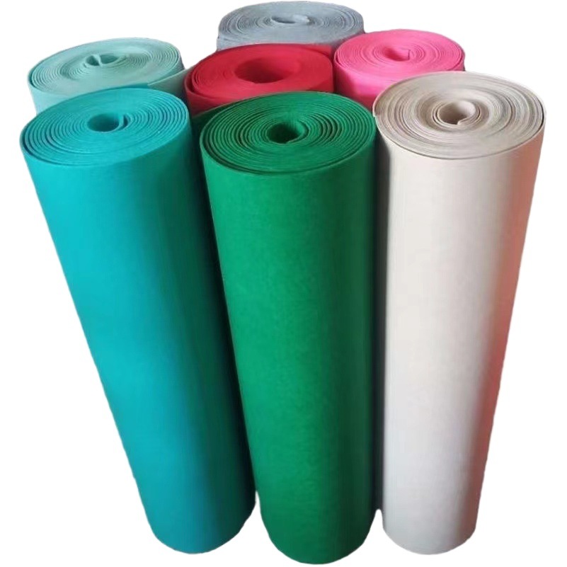 Picture of Adhesive-backed felt cloth industrial oil-absorbing felt gasket non-woven gray felt non-woven breathable filter felt manufacturers