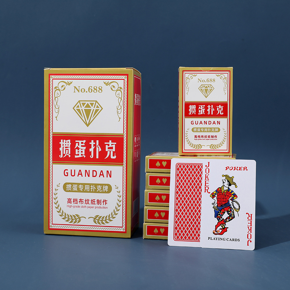 Picture of Egg special playing cards wholesale full box of high-end egg poker tips high quality competition competitive playing cards